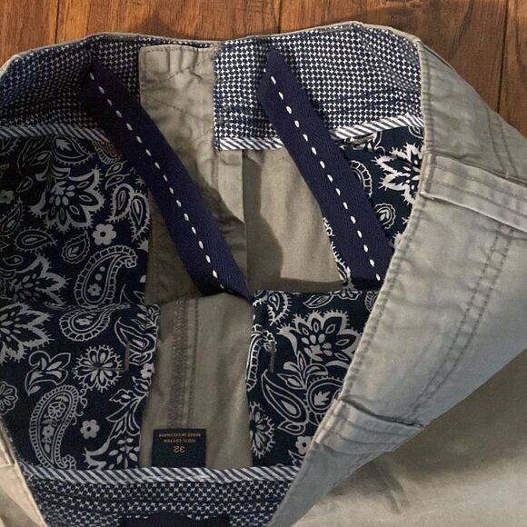 Cremieux Premium Denim Shorts Color Light Gray Size: 32 - Picture 5 of 5